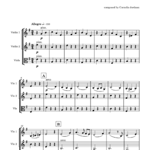 Ciaconna in E Minor (2 Violins & Viola)