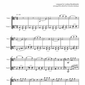 Ein Richtiger Walzer (2 Violas)