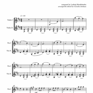 Ein Richtiger Walzer (2 Violins)